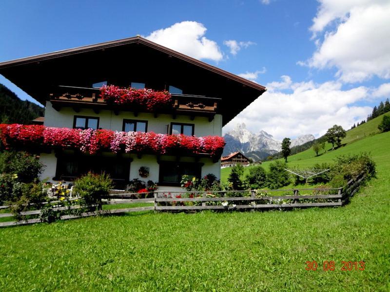 Haus Sonnhof Daire Filzmoos Dış mekan fotoğraf